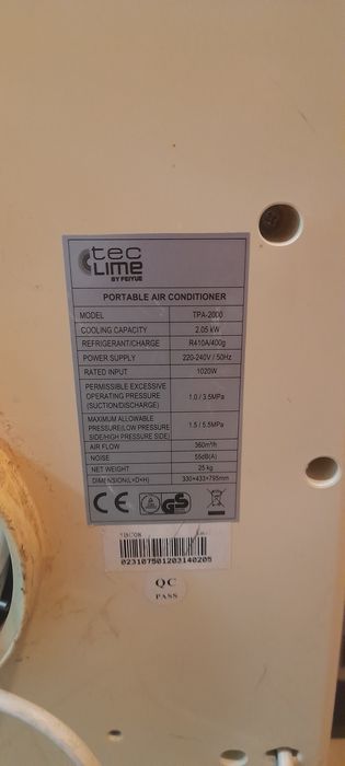 Klimatyzator przenośny