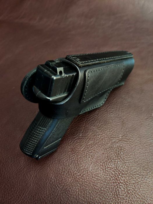 Шкіряна кобура  Glock 19, Глок 17, Форт 17, CZ P-10 C, H&K SFP 9