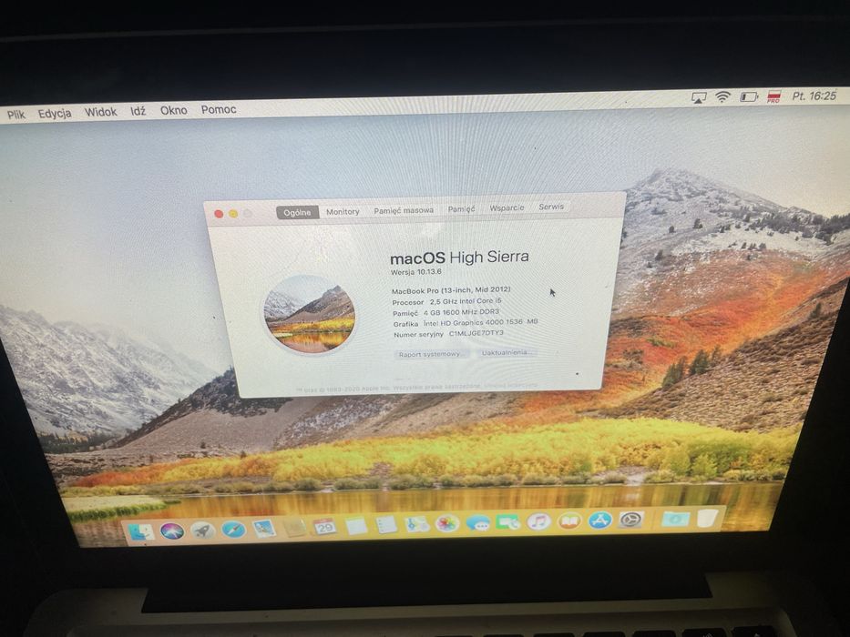 MacBook Pro 13 mid 2012