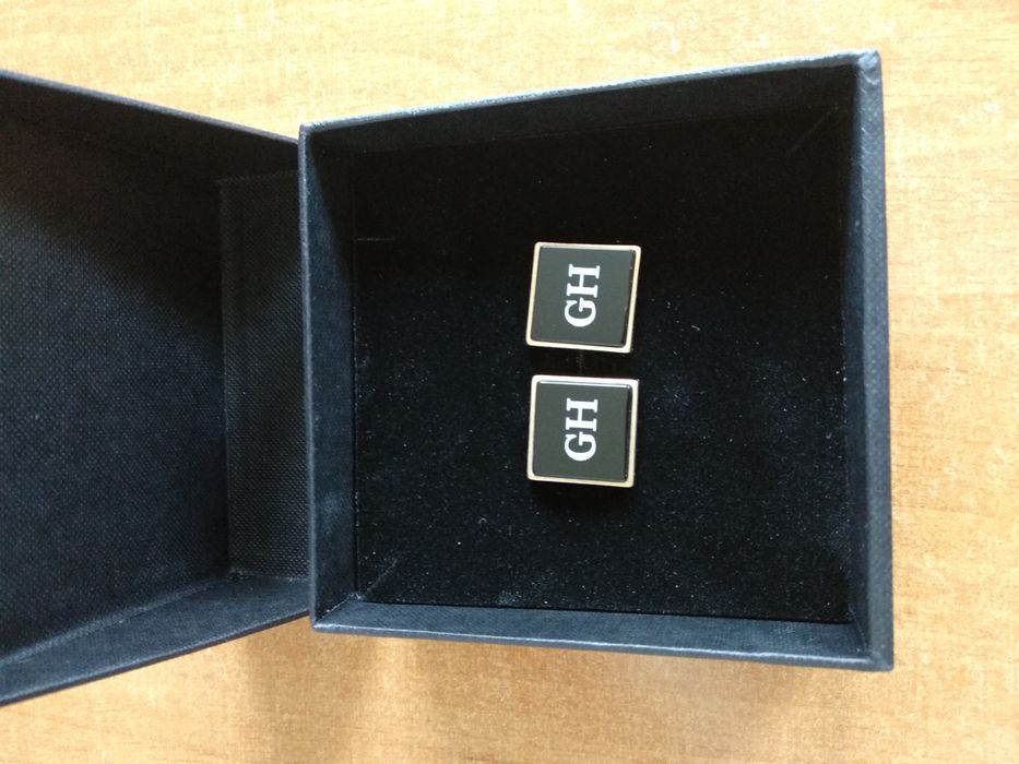 Spinki do mankietów z inicjałami