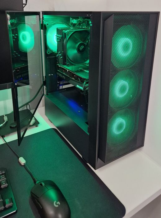MONITOR GRATIS. Komputer Gamingowy | Rtx 3070 OC | Intel i7-8700 | Ram 16 GB