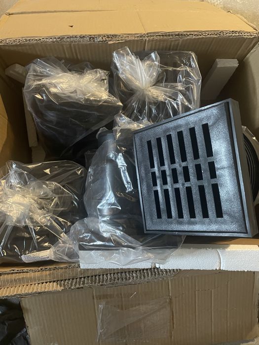 Kratka ściekowa fi 110 z syfonem
