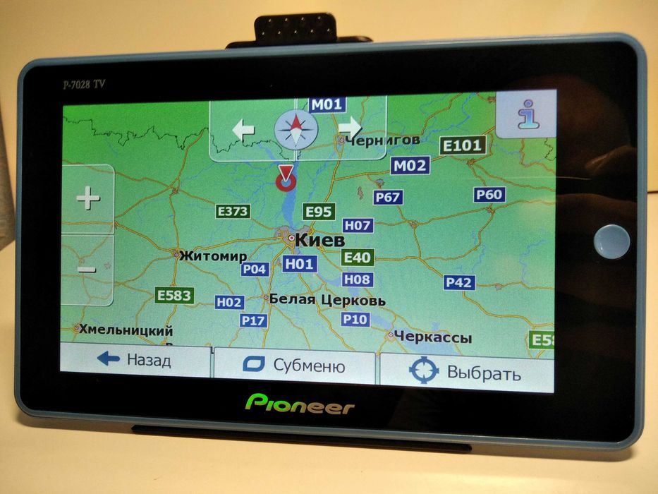 Вантажний GPS навігатор Pioneer 7”. Європа, Україна, Азія 2026р