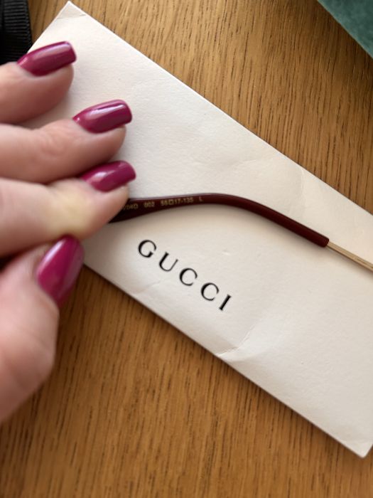 Okulary, oprawa korekcyjna Gucci damska  NOWA