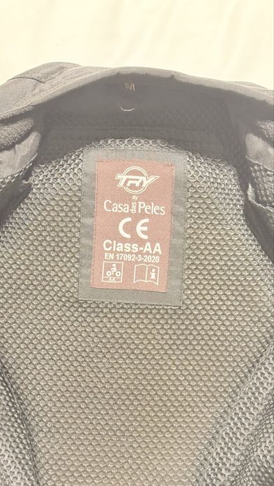 Casaco motard TRY - Casa das Peles