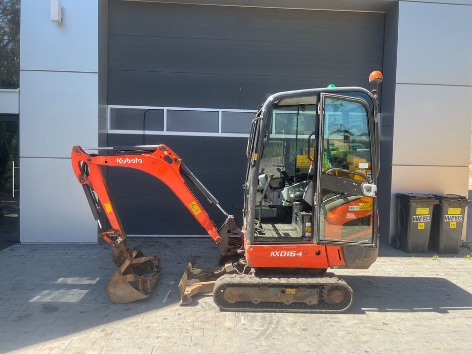 Kubota KX 016-4  Minikoparka Kubota kx016-4 1.6Tony  2016ROK 3 łyżki