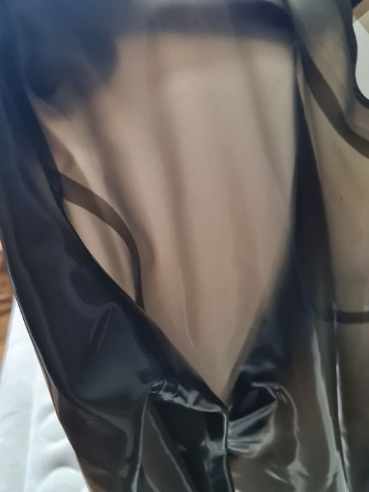 Przeźroczysty lateksowy top libidex latex latexowy