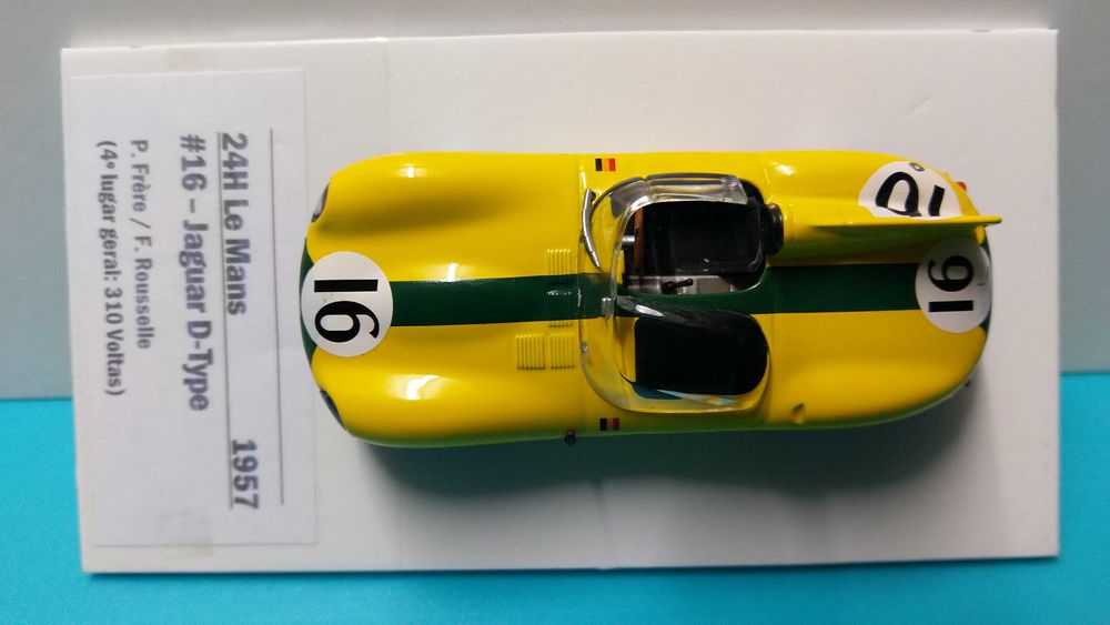 Jaguar D-Type #16 - 24h Le Mans 1957: Miniatura escala 1/43