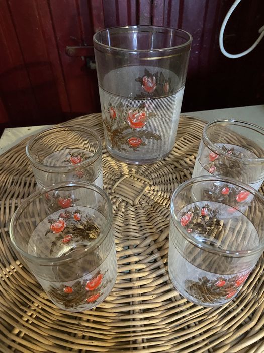 Vendo conjunto vidro para whisky