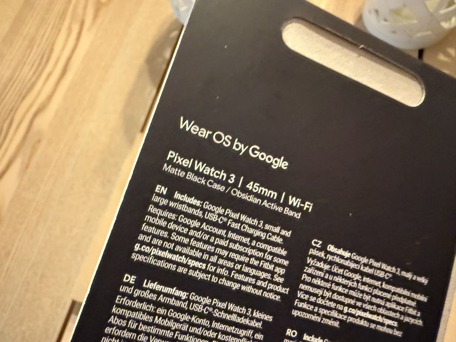 Google Pixel Watch 3 (45mm) + Case  e Dock Spigen + Pelicula GARANTIA