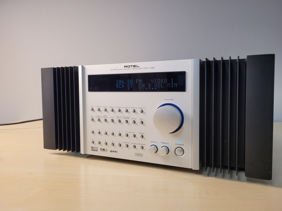Amplituner Rotel RSX-1065 + Rotel RR-1050 – Klasa premium, hi-fi