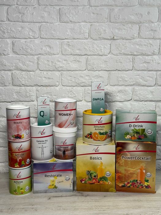 Оптимальний базовий сет від Фітлайн- Бейзикс, Активайз, Ресторейт