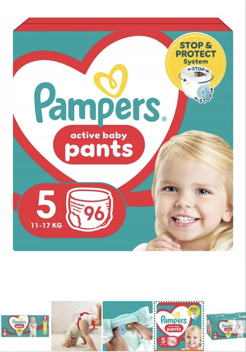 Pants/ pieluchomajtki rozmiar 5 - 96 sztuk