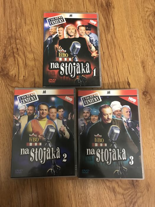 HBO DVD Na stojaka trzy części