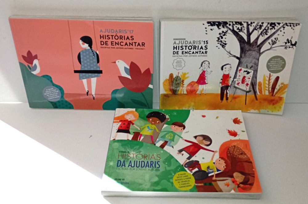 Livros  da Coleção - Ajudaris - Histórias de Encantar