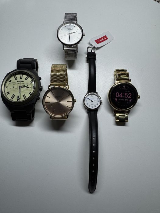 Zegarek zegarki zestaw zegarków