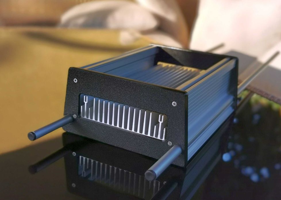 Radiator/obudowa na lampa LED DIY do akwarium morskiego szklarni