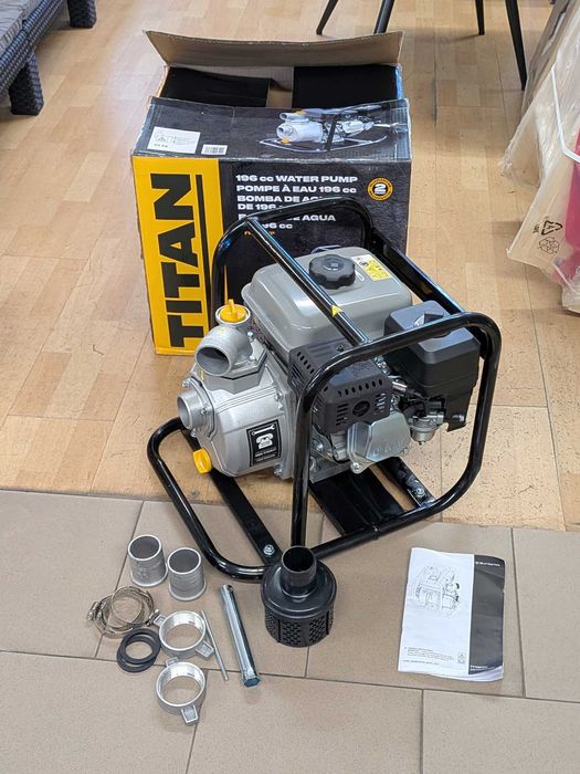 Pompa spalinowa do czystej wody TITAN TT196PWP 3,7kW 5KM do 500 l/min