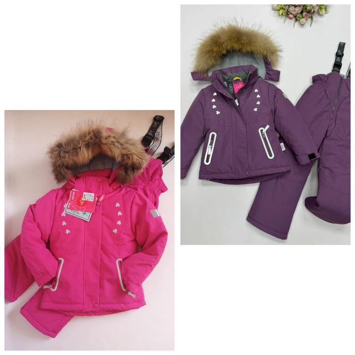 Зимовий теплий мембранний костюм 98, 104, 110, 116, 122