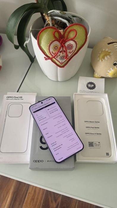 Topo de gama OPPO find x9 12/512g c/factura e garantia de 35 meses
