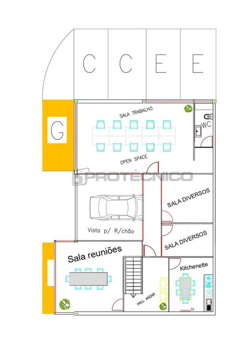 Armazém c/ 300m2 - Z. I. de Taboeira