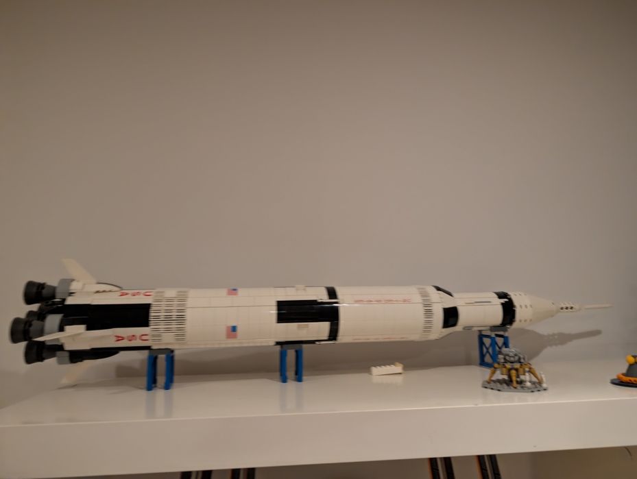 LEGO Ideas 21309 NASA Apollo Saturn V - Completo c/ Caixa