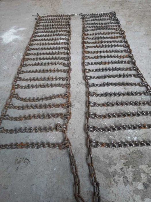 Łańcuchy śniegowe, leśne, norweskie, kolcami, grizzly, lkt.