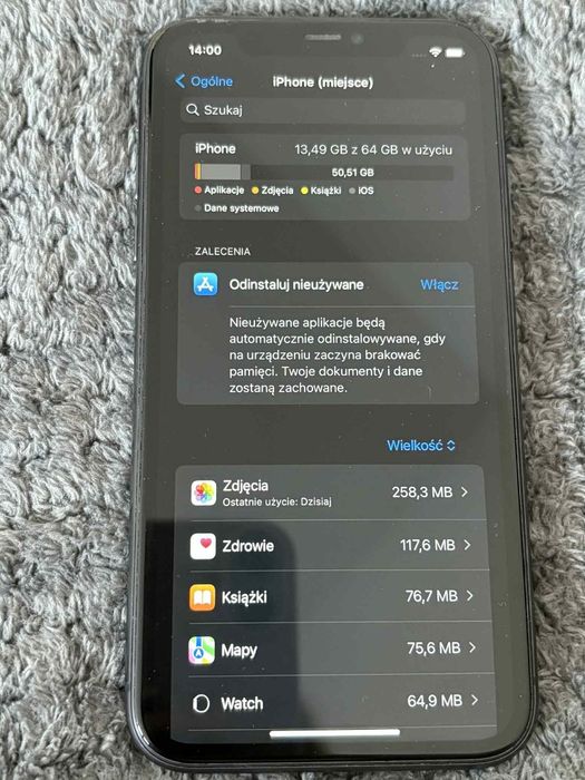 iPhone 11 64GB 77% baterii
