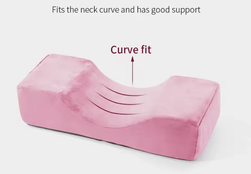Almofada para pescoço/ apoio sobrancelhas cabeleireiro estetica
