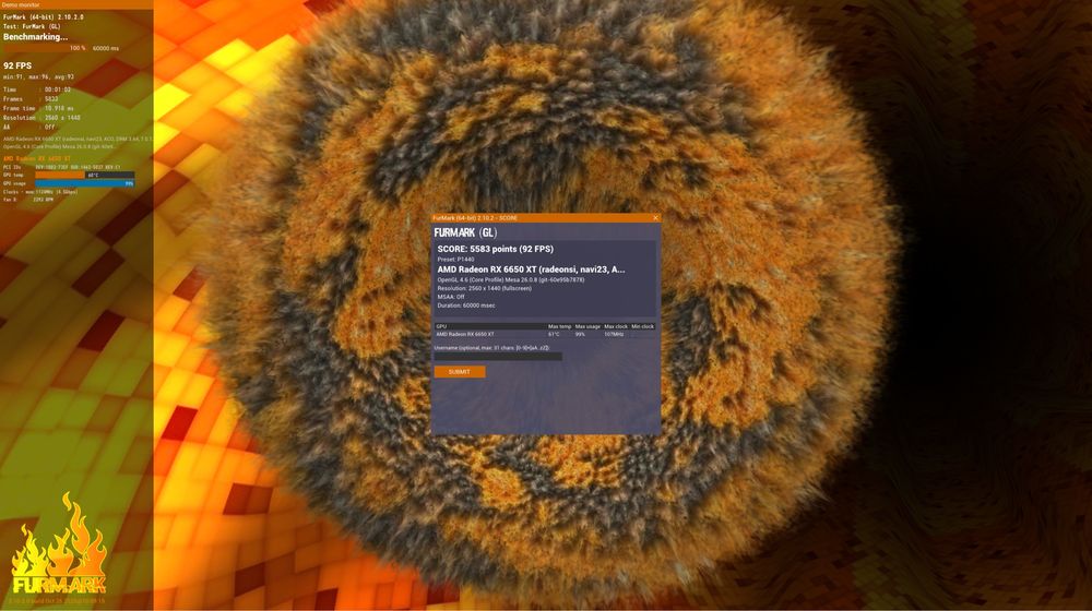 Amd RX 6650 XT Mech 2x 8GB OC edition