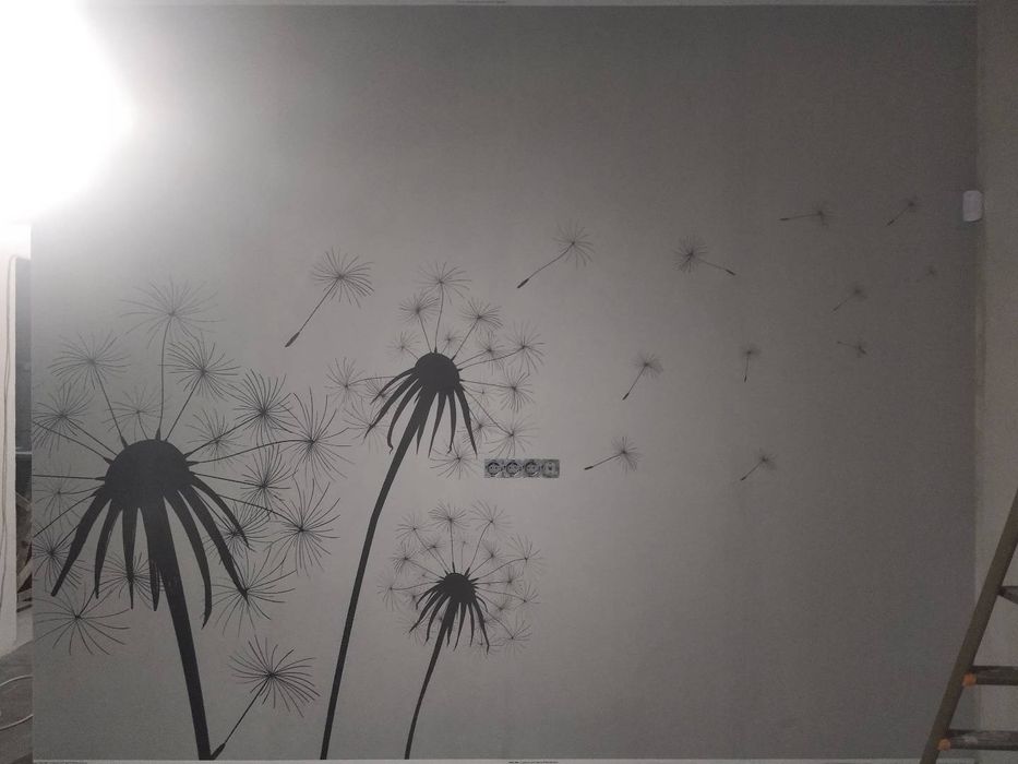 Поклейка обоев недорого