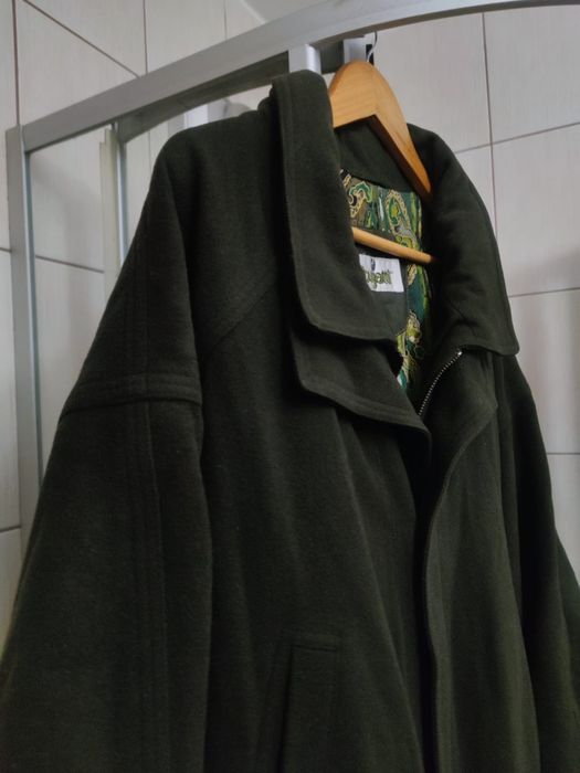 płaszcz XL Bugatti  coat dyplomatka bugatti wełna wool wełniany 100% w