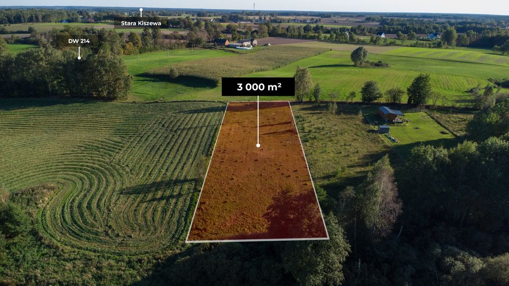 Działka 3002m ,Nowy Bukowiec, Bez posrednikow