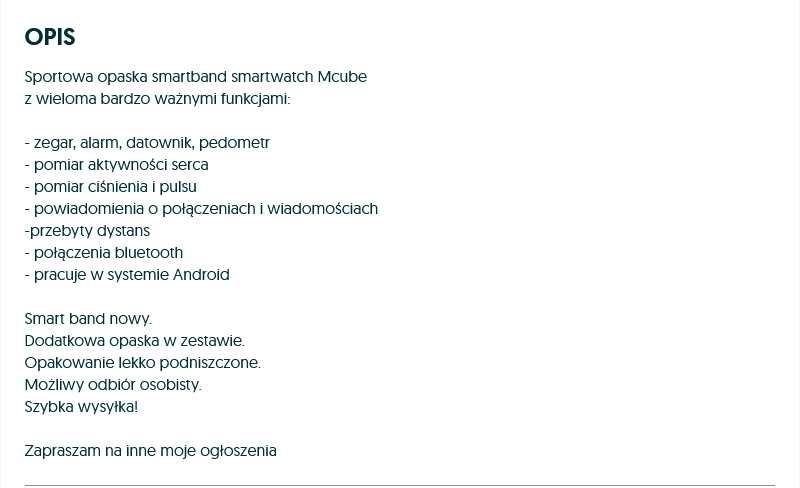 Rożne  Smar - Tłocze ,,, Opaska  Czarna