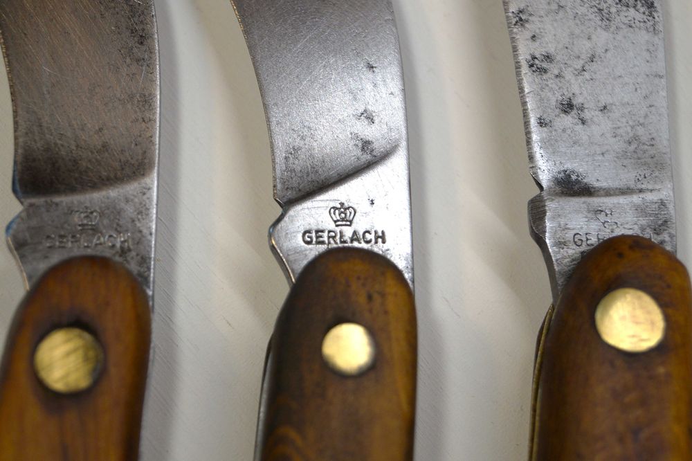 Sierpaki, nożyki Gerlach, PRL