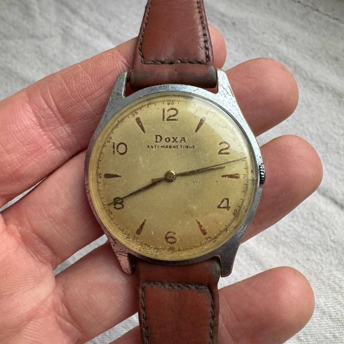 Zegarek Doxa Antimagnetic Swiss łata 50 te
