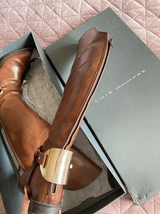 Botas Louis onofre em pele