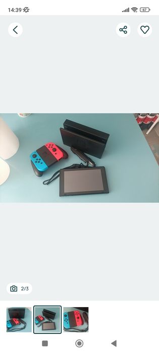 Consola Nintendo switch