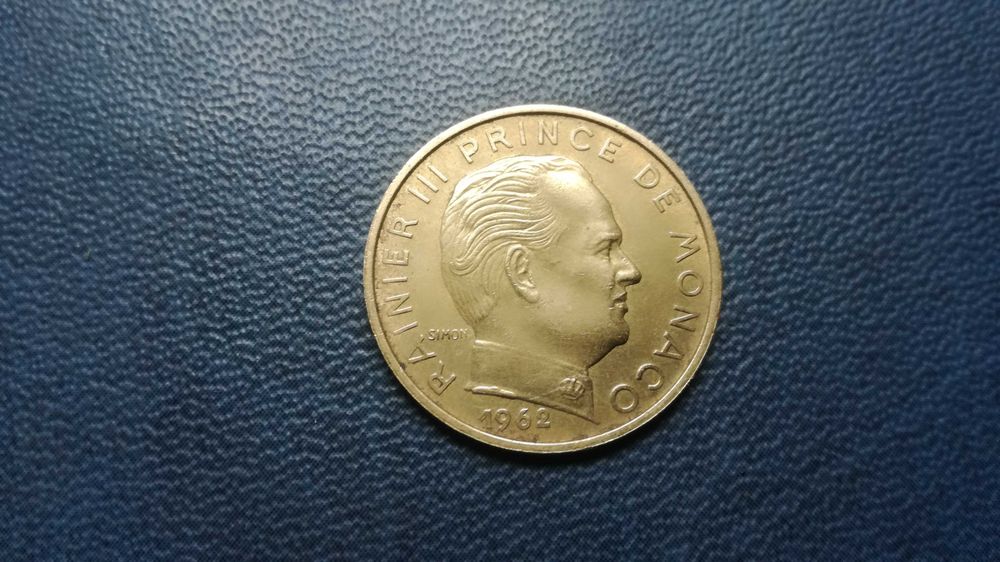 Monako 20 centymów 1962