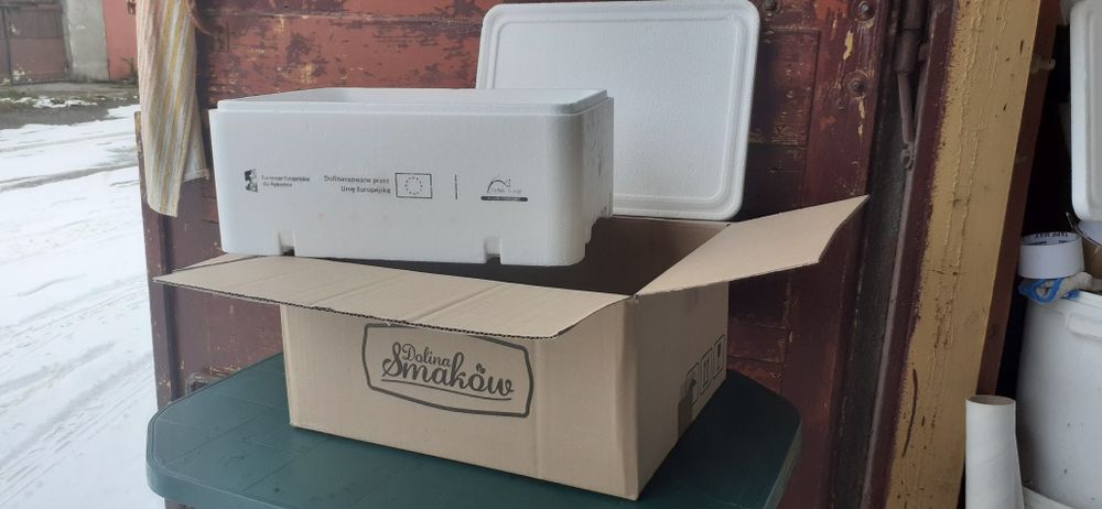 Wysyłka - Zestaw do wysyłki pudełko kartonowe + pudełko styropianowe
