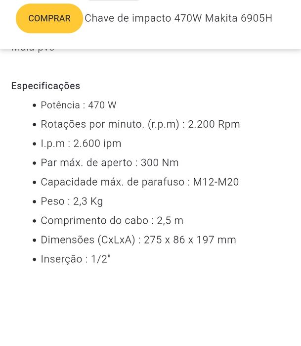 Chave de impacto