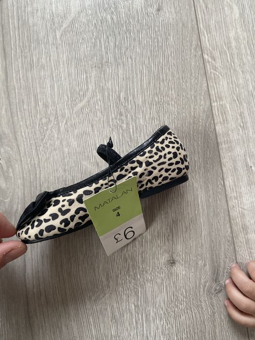 Леопардові туфельки для дівчинки