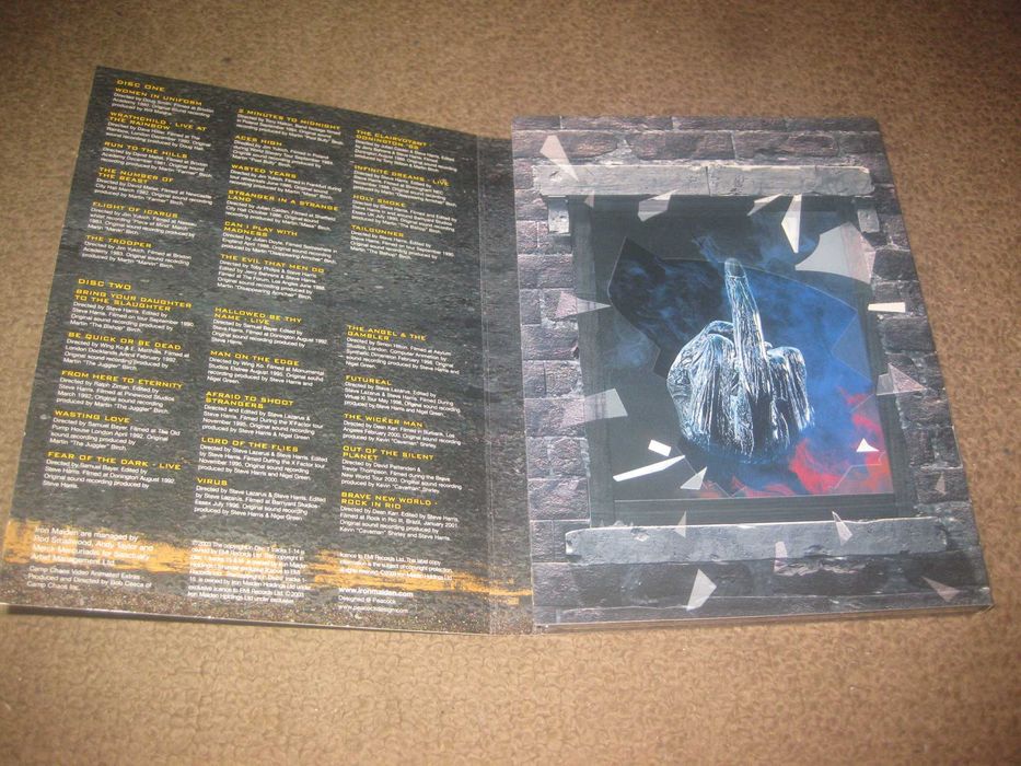 Iron Maiden "Visions of the Beast" numa Edição Especial com 2 DVDs em Digipack!