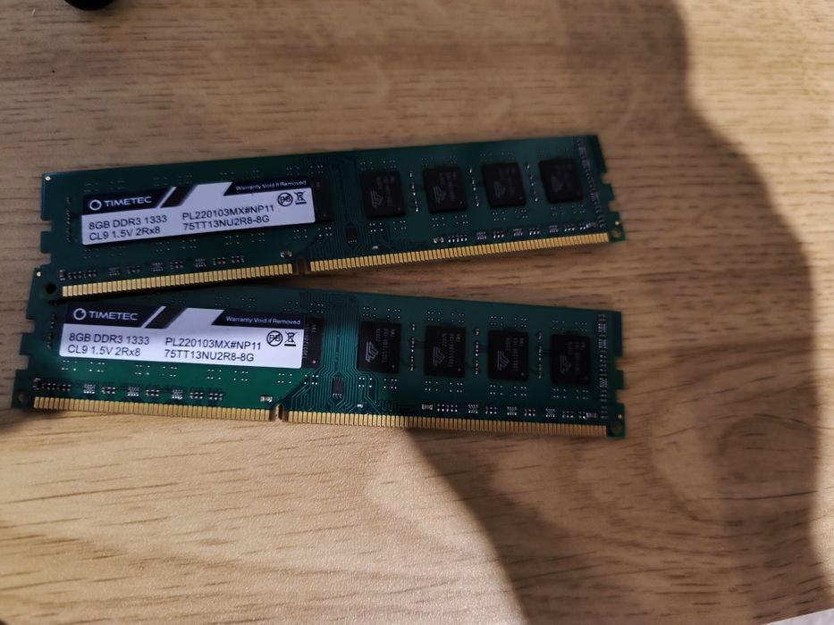 Memória RAM TimeTec DDR3 16Gb