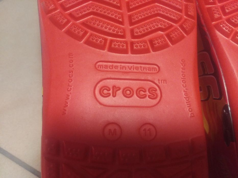 Chodaki Crocs Zygzak McQueen