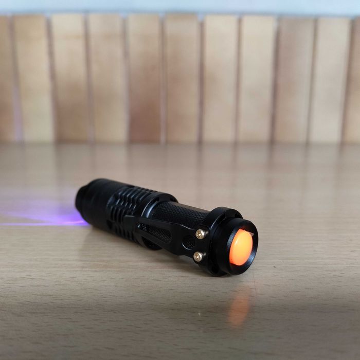 Lanterna UV Luz Ultravioleta Aluminio