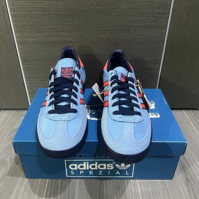 Кросівки Adidas x C.P. Company GT Manchester (41-44) / Адідас Сіпі Компані сині зашмеві / Spezial кеди