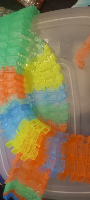 Pista colorida maleavel varias opcoes