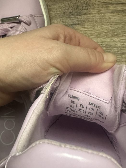 Жіночі кеди кросівки  calvin klein