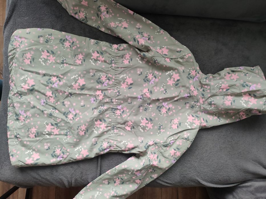 Parka dziewczęca  wiosenna 128 smyk